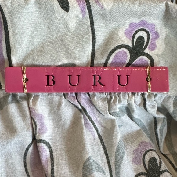 Buru | Floral Long Sleeve Retro Housecoat/Dress, Size XL - Picture 8 of 13